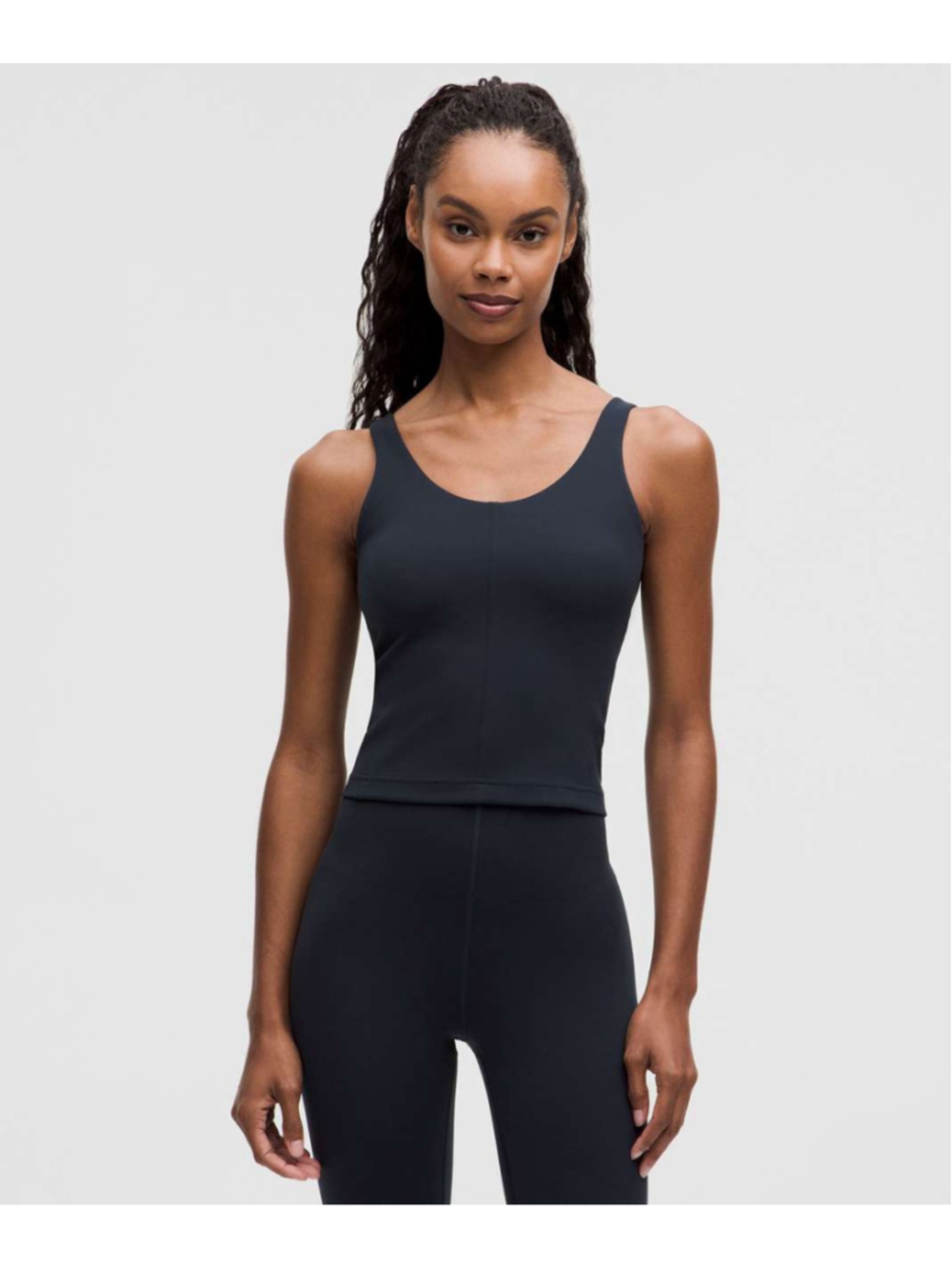 Lululemon Glow Up Tank Top *Medium Support, B/C Cup True Navy sz 6